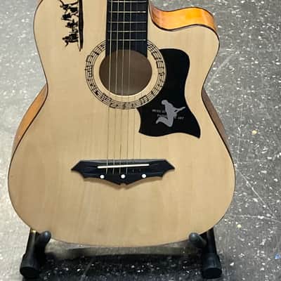 Dakesi Acoustic guitar 38 in cutaway Natural image 2