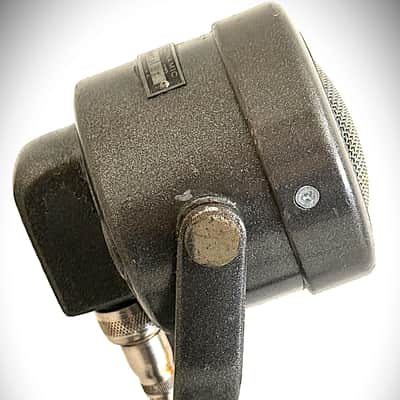 Vintage 1950’s Turner 99 Dynamic Microphone, working w/cable & tripod stand image 4