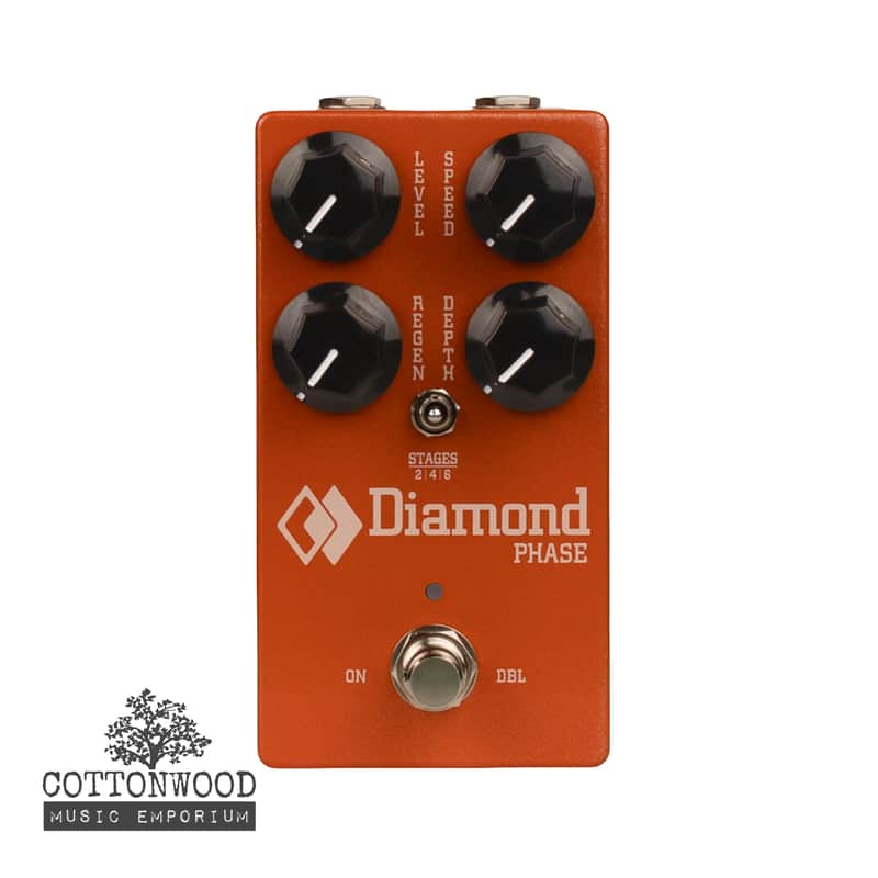 Diamond Pedals Phase: All-Analog JFET Phaser Pedal (2/4/6-Stage) image 1