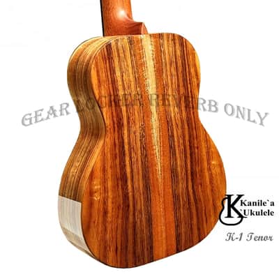 Kanile'a K-1 T 25th anniversary Handcrafter all solid Hawaiian ukulele #27345 image 8