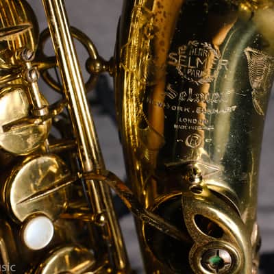 Selmer Mark VI Alto Saxophone 1963- Lacquered Brass - Tuned Up and Serviced image 13
