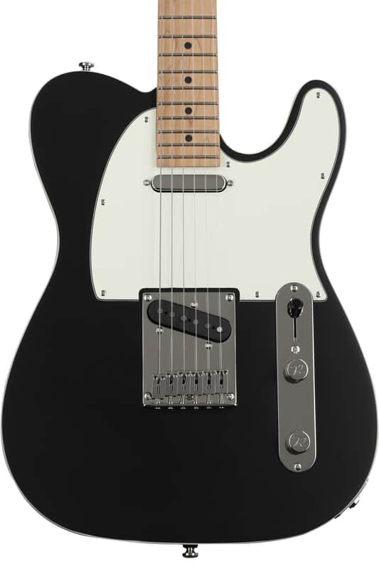 Reverend Pete Anderson Eastsider T Electric Guitar - Satin Black with Maple Fingerboard image 1