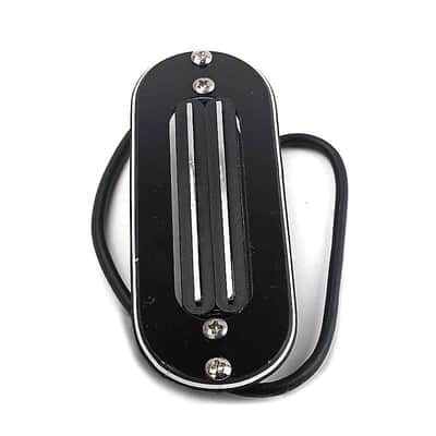 Acoustic Electric Cigar Box Guitar Dual Rail Humbucker Pickup image 5