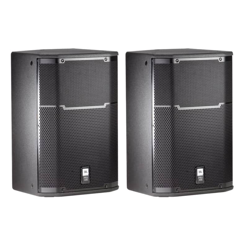 JBL PRX415M 15" One Pair Two-Way Stage Monitor Loudspeaker System image 1