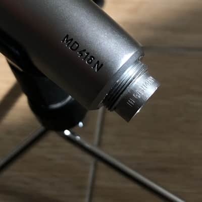Vintage Sennheiser MD 416 N mint dynamic microphone image 6