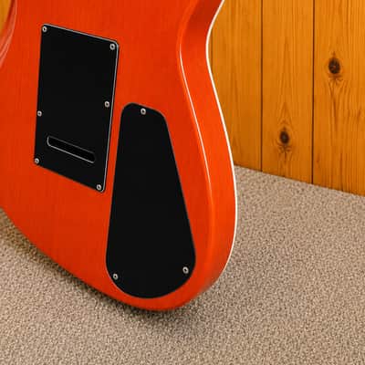 Lefty Bayonet RA(Railhammer) FM (Flame Maple) in Rock Orange image 6