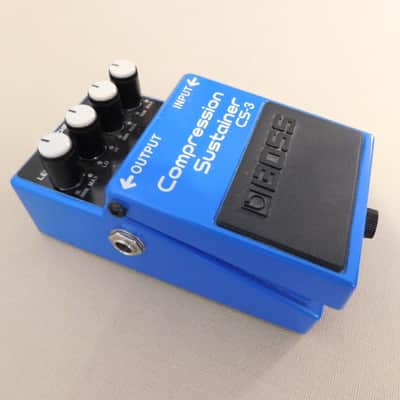 Boss CS-3 Compression Sustainer (Silver Label) 1997 - Present - Blue image 2