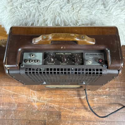 1940s Recording King Model 1016 Deluxe Model Vintage Valco National Dobro 1x12 Tube Combo Amplifier W/ Cover! image 4