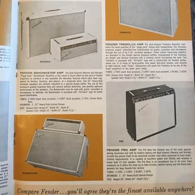 Fender 1963/64 catalog Catalog 1963/64 image 4
