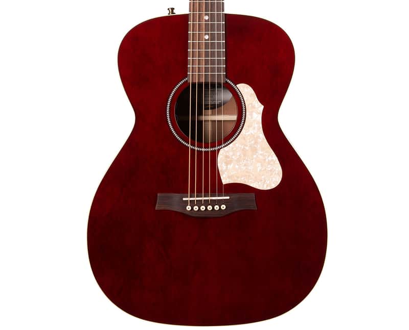 Seagull M6 Limited Edition CH EQ Acoustic Electic Guitar w/Bag - Ruby Red - Used image 1