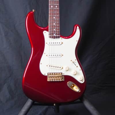 1999 Fender Japan Chris Impellitteri Signature Stratocaster ST68G-115CI Candy Apple Red CIJ image 4