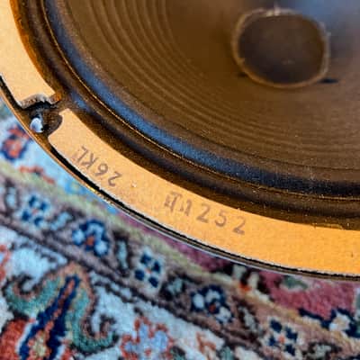 1966 Celestion T1252 G12L 12inch VOX JENNINGS JMI pulsonic cone image 12
