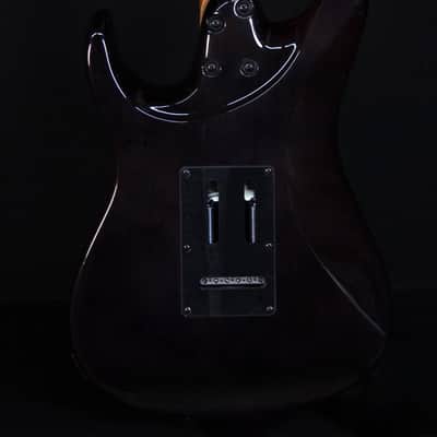 Ibanez AZ22S1F Flame top Electric, Transparent Black Sunburst image 3