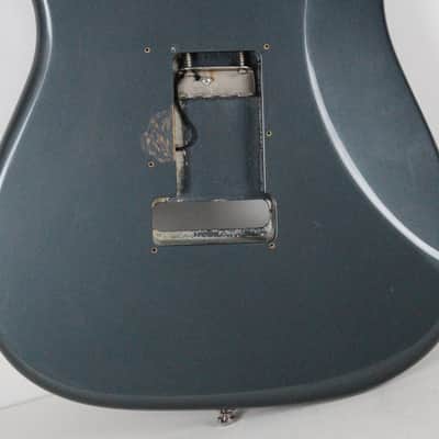 2009 Vintage Fender Custom Shop Stratocaster Custom Classic Charcoal Frost Metallic Alder Body w/COA USA Strat image 8