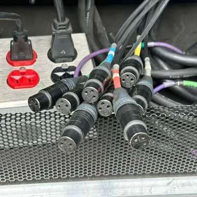 D&B Audiotechnik D12 Power Amp Rack PackageW/3 D12, Distro, Cables #1128 (THS) image 4