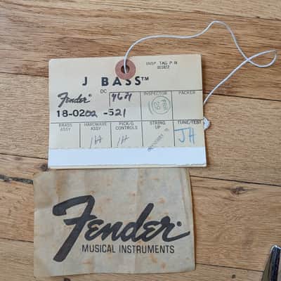 Fender Jazz Bass 1977 - Olympic White image 11