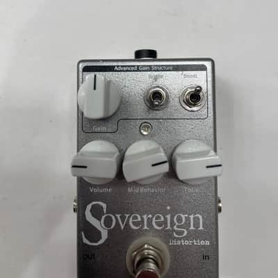 Wampler Sovereign V1 Distortion Booster Boost Guitar Effect Pedal + Original Box image 3
