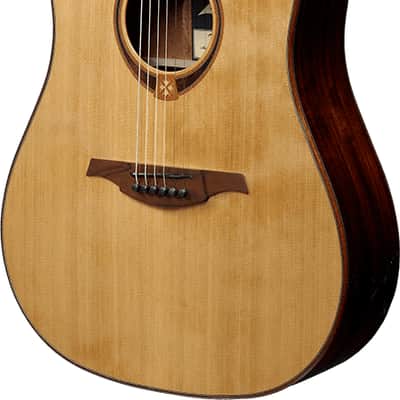 LAG T118D Tramontane Dreadnought Acoustic Electric Natural image 2