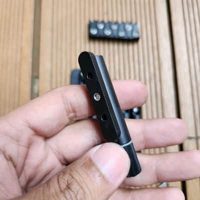 Strandberg EGS Rev7 MonoRail Bridge Tuner Assemblies - Black | Boden NX 7 String | image 5