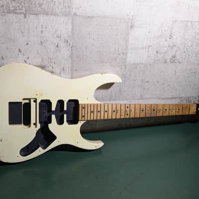 Ibanez RG550-WH Husk Maple Fretboard 1989 White Fujigen image 17