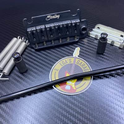 Sterling By Music Man Designed Bridge - Black | Music Man JP stock bridge | Expedited Delivery Included | image 4