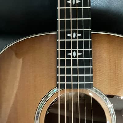Taylor 517e Grand Pacific 2024 - Torrefied spruce top, Urban bark sides and back with shaded edge burst image 15
