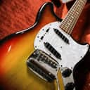 Fender Mustang Guitar with Rosewood Fretboard 1973 Sunburst