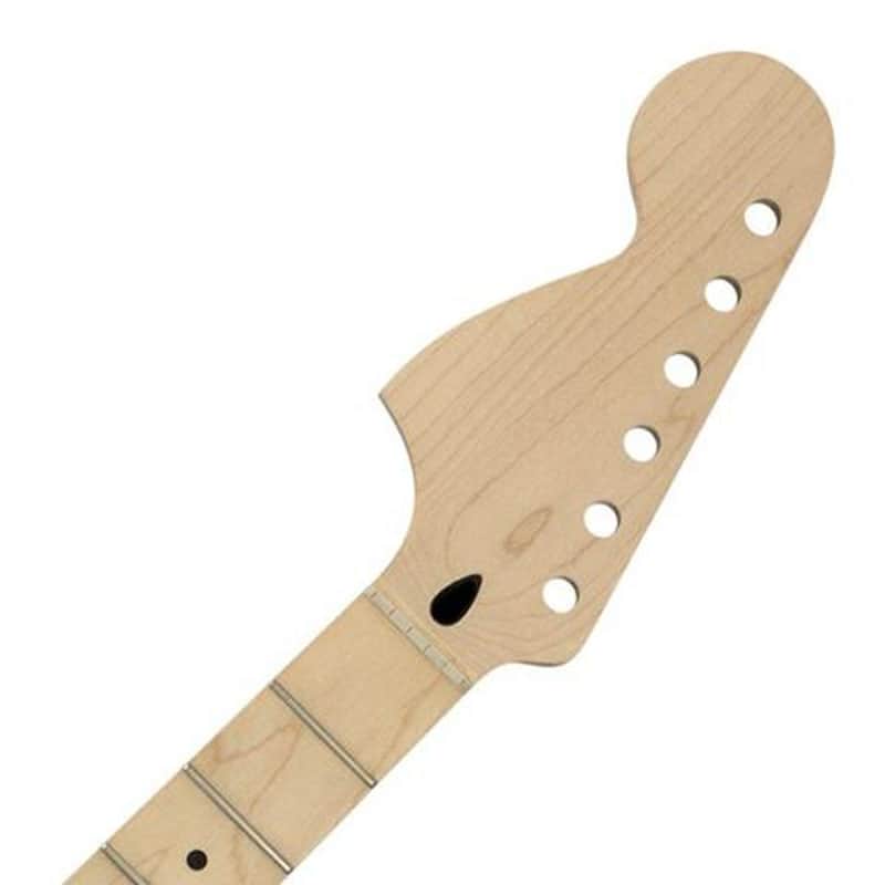 Mighty Mite MM2935CR-RH-M Fender Licensed Strat® Replacement Neck - C Profile 22 Fret Maple Reverse CBS Big Headstock image 1