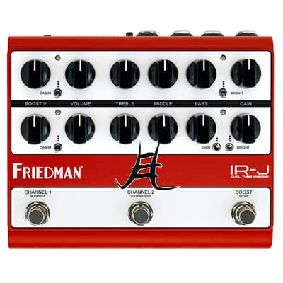 New Friedman IR-J Jake E Lee Dual Channel Tube Preamp & DI Guitar Effects Pedal image 1