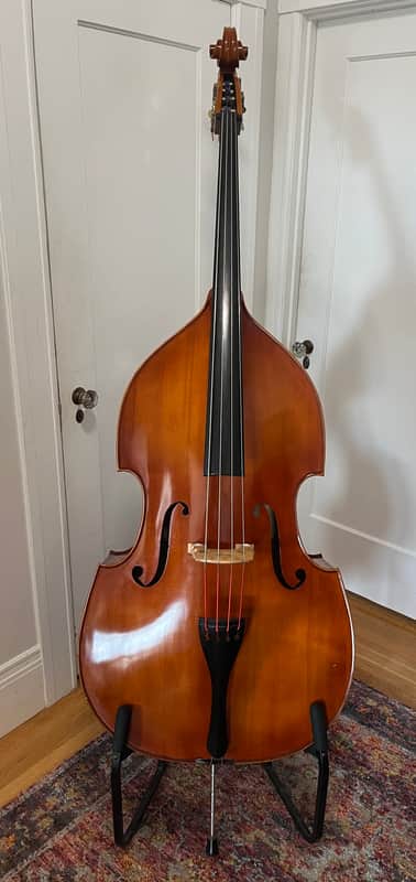 Eastman VB200-GR Fully Carved 3/4 Upright Double Bass image 1