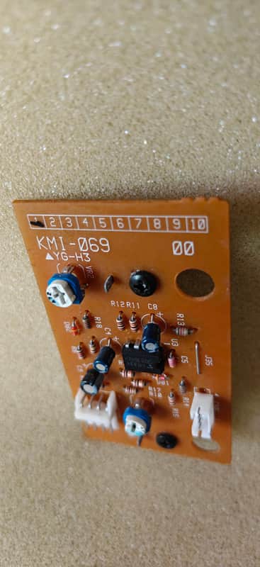 Kawai  KMI-69 Original K5000W/S Synth Keyboard Pressure Module image 1