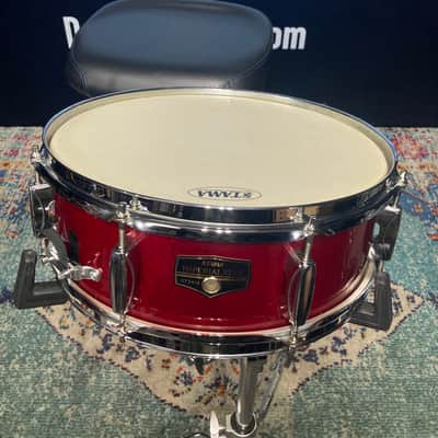 Tama - 5x14" Imperialstar Snare Drum 2000's - Red Sparkle image 3