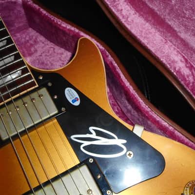 Gibson  Bonamassa Aged Limited run Custom Shop Les Paul Goldtop Signed by Joe image 3