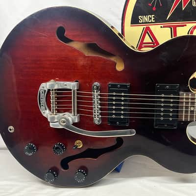 Hondo II H-935 MK II Semi-Hollow Body Electric Guitar image 2