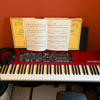 Nord Electro 5 HP73 Hammer Action 73-Key Digital Piano 2015 - 2018 - Red image 1