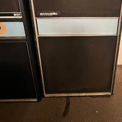 Vintage 1970s Acoustic Control Corp. Model 370 solid state Bass Amp Head & Model 301 Pair Of 1x18” Folded Horn Speaker Cabinets~LOUD~Known as “The Jaco Rig” image 8