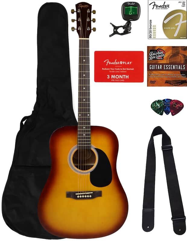Squier 0961090032-COMBO-PLAY 2020 Sunburst image 1