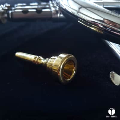 Couesnon Bb flugelhorn Made in France Giardinelli mouthpiece case GAMONBRASS image 19