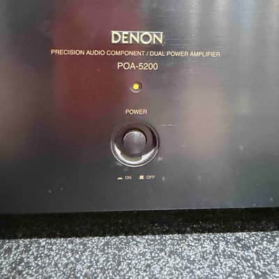 Denon POA-5200 Precision Audio Component & Dual Power Amplifier image 2
