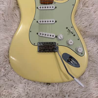 Partscaster Nitro Vintage White, Mark&Jenny, Warmoth, Dimarzio 2000's - Nitro Vintage White image 2