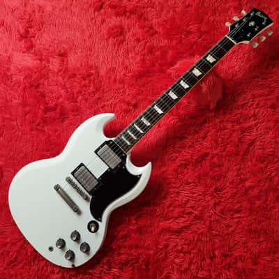 Burny RSG-60 '63 Revival Series - SG Standard - 1990-1992 - Snow White - Original VH-1 Pickups - Made In Japan MIJ image 2