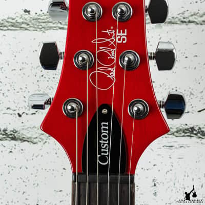 PRS SE Custom 24-08 Charcoal Cherry Burst w/ bag (#3769) image 6