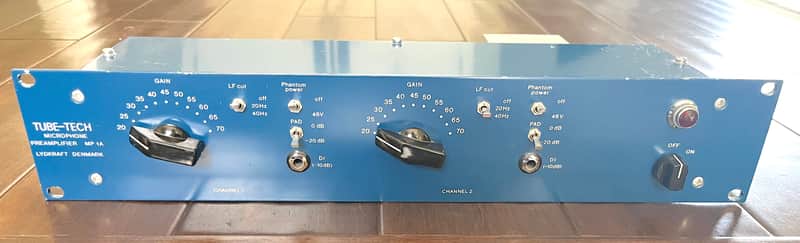 Tube-Tech MP 1A 2-Channel Mic Preamp & DI image 1