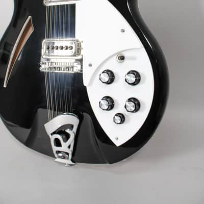 2012 Rickenbacker 360/12 12 String Electric Guitar In Jetglo Finish w/OHSC image 19