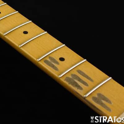 Fender USA Custom Shop 1955 Relic Stratocaster NECK + TUNERS Strat Maple 55 image 3