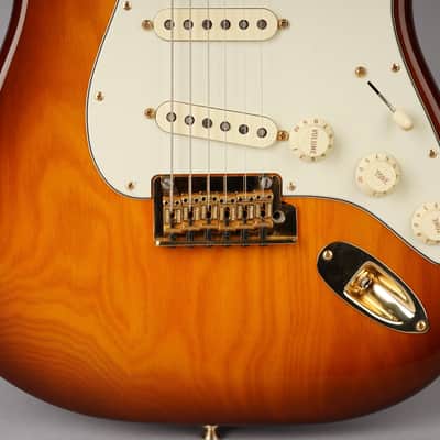 Fender American 75th Anniversary Stratocaster - 2021 - Bourbon Burst w/OHSC image 5