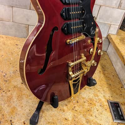 Epiphone Riviera Custom P93 2011 - 2019 - Wine Red image 2