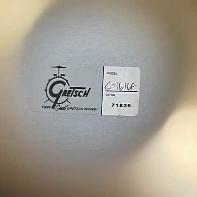 Gretsch USA Custom Black Sparkle 16x16 Floor Tom image 8