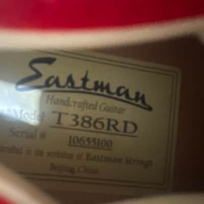 Eastman T386 2010s - Cherry image 5