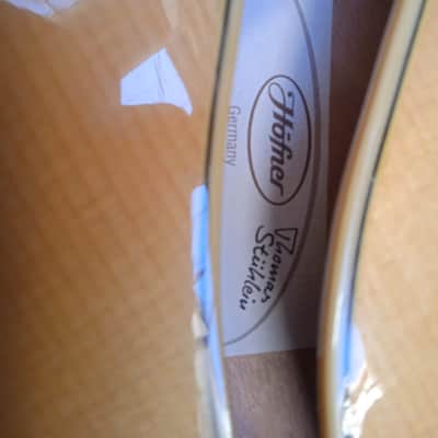 2003 Höfner Hofner Verythin Very Thin Classic handmade in Germany natural image 12